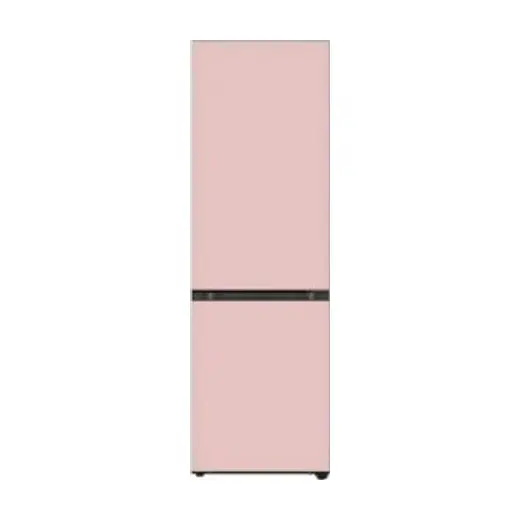 [LG] 오브제컬렉션 모던엣지 냉장고 상냉장 하냉동 344L 핑크 (Q342GPP133S)